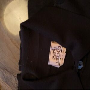 2025 Hermes Black Polo Shirt